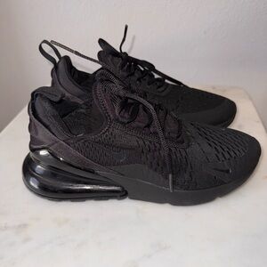 Nike AirMax 270s Black Women's Sneakers